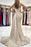 Elegant Strapless Mermaid Evening Dress with Split