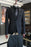 Arthur Fancy Black Peaked Lapel Three Pieces Men Suits For Business