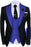 Nicole Fancy Violet Shawl Lapel Three Pieces Prom Suits For Men