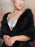 Faux Fur Wrap Black Women Faux Fur Shawl Wedding Wraps