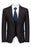 Ingoif Formal Black And Red Three Pieces Men Suits For Business