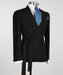 Leopold Formal Black Notched Lapel Two Pieces Prom Suits