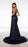 Formal Prom Dress Halter Open Back Long Straight with High Slit