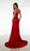 Formal Prom Dress Halter Open Back Long Straight with High Slit