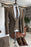 Carr Glamorous Coffee Peaked Lapel Three Pieces Business Suits