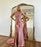 Glamorous Fuchsia Prom Gown with Stunning Appliques and Daring Slit