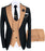 Oswald Glamorous Khaki Shawl Lapel Three Pieces Prom Suits For Men