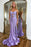 Glitter Diamonds Sweetheart Lace up Split Front Mermaid Prom Dresses