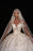 Glitter Sweetheart V-Neck Sequins Appliques Lace A-line Ball Gowns Wedding Dress