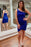 Glliter Sequins Short Homecoming Dresses One Shoulder Party Dress - Prom Dresses