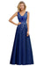 Gorgeous Aline Evening Dress Sleeveless Lace Appliques Bridesmaid Dress - Royal Blue / US 2 - Prom Dresses