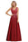 Gorgeous Aline Evening Dress Sleeveless Lace Appliques Bridesmaid Dress - Burgundy / US 2 - Prom Dresses