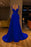 Gorgeous Sweetheart Sleeveless Long Slit Mermaid Prom Dress