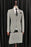 Arno Formal Gray Peaked Lapel Three Pieces Business Suits