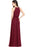 Halter Ruffle Chiffon Bridesmaid Dress Floor Length Casual Wear Dress - Prom Dresses