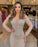 Heavy Sweetheart Prom Dress with Long Sleeves and Strapless Beadings