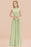 Bridelily Gorgeous High-Neck Halter Backless Bridesmaid Dress Dusty Rose Chiffon Maid of Honor Dress