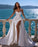 Ivory Mermaid Prom Gown with Spaghetti Straps