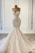 Ivory Sweetheart Strapless Long Mermaid Wedding Dress - wedding dress