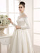 Ivory Wedding Dress/Ball Gown with High Collar Applique misshow