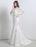 Lace Sweatheart Trumpet/Mermaid Wedding Dress With Lace Cape