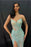 Light Green Sequined Beauty with Strapless Sweetheart Neckline