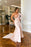 Light Pink One-Shoulder Long Mermaid Prom Dress with Sequin Appliqu¨¦