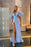 Long Mermaid Split Prom Dress with Puffy Sleeves