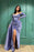 Long Sleeves Evening Dress with Ruffles and Split