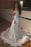 Long Sleeves Off-the-Shoulder Sequins Mermaid Long Prom Dress with Feather