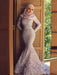 Long Sleeves Scoop Sweep/Brush Train With Ruffles Lace Muslim Dresses - Prom Dresses