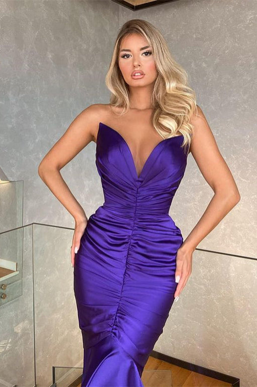 Long Sweetheart Mermaid Prom Dress