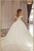 Luxurious Off the Shoulder Strapless Ball Gown Wedding Dress with Applique - wedding dress