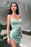 Mermaid Prom Dress With Slit Featuring Spaghetti Straps