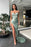 Mermaid Prom Dress With Slit Featuring Spaghetti Straps