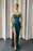 Mermaid Prom Gown with Spaghetti Straps and Sultry Split