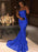 Mermaid Sleeveless Strapless Sweep/Brush Train Sequins Dresses - Prom Dresses