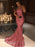 Mermaid Sleeveless Strapless Sweep/Brush Train Sequins Dresses - Prom Dresses