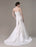 Mermaid Wedding Dresses With Elegant Detachable Lace Jacket Sweep Train(Veil not included) misshow