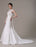 Mermaid Wedding Dresses With Elegant Detachable Lace Jacket Sweep Train(Veil not included) misshow