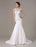 Mermaid Wedding Dresses With Elegant Detachable Lace Jacket Sweep Train(Veil not included) misshow