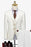 Joshua Modern White Three Pieces Fashion Slim Fit Men Suits