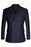 Parker Navy Blue Peaked Lapel Double Breasted Close Fitting Business Suits
