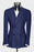 Aidan Navy Blue Peaked Lapel Double Breasted Close Fitting Prom Suits