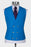 King Ocean Blue Peaked Lapel Three Pieces Wedding Men Suits