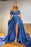 Off-Shoulder Prom Gown with Dazzling Beaded Overskirt