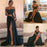 Off-the-Shoulder Dark Green Lace Prom Dress