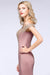 Off-the-Shoulder Formal Gown Gold Lace Applique Floor Length Mermaid Evneing Dress - Prom Dresses