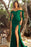 Off-the-Shoulder Mermaid Prom Dress with Slit