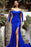 Off-the-Shoulder Mermaid Prom Dress with Slit